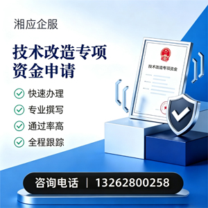 洛阳技术改造专项资金申报服务